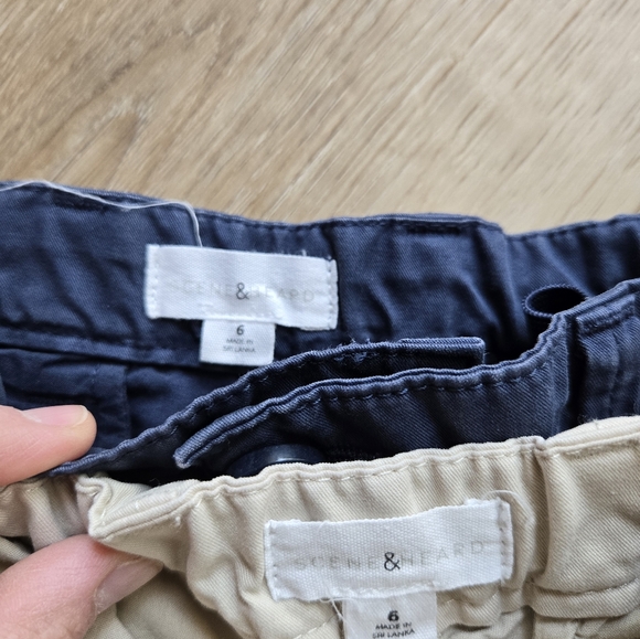 Scene & Heard Set of 2 Henley Shirts (6 & 7) & Set of 2 Cargo Shorts EUC - Picture 12 of 16